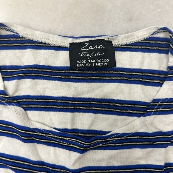 Zara striped crop top tank size s - Picture 2 of 3
